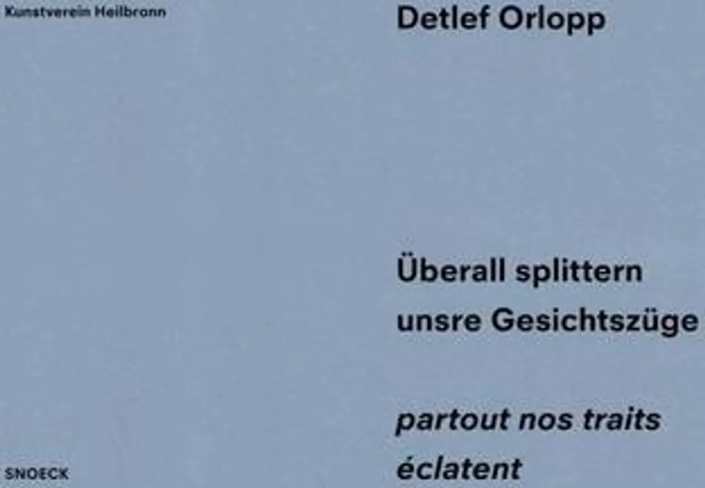 Livre photo argentique Detlef Orlopp - Edition bilingue 24x32 cm