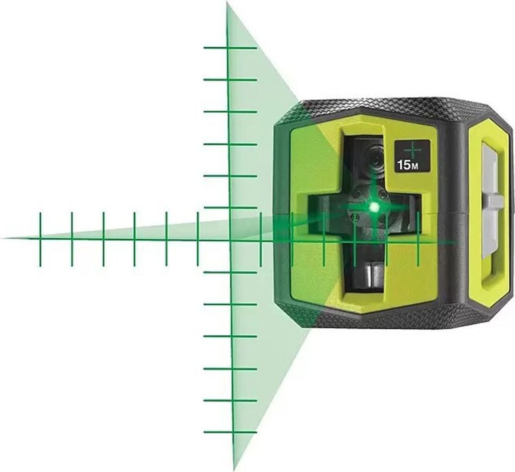 Kreuzlaser RYOBI RBCLLG2 mit Skala, max. Arbeitsbereich: 15 Produktbild 