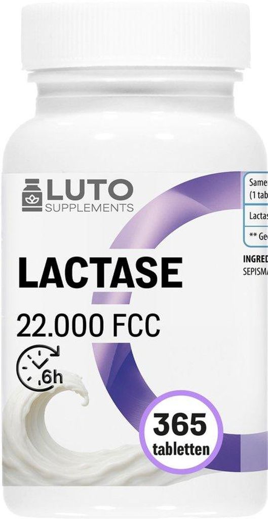 LUTO Supplements Laktáza 22 000 Depot – 365 tabliet Obrázok produktu 