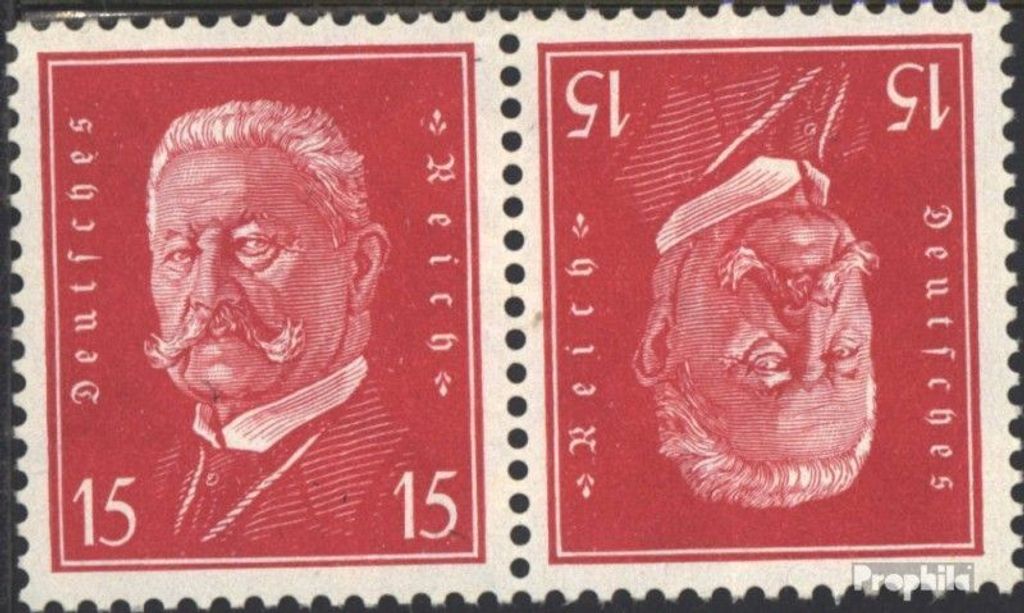 Briefmarken Deutsches Reich 1932 Mi K14 gestempelt Reichspräsidenten