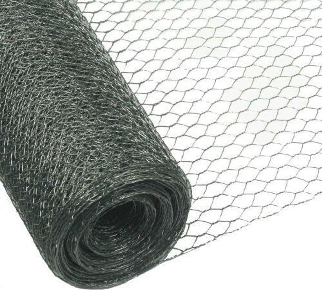 Sechseckgeflecht Verzinkt 13mm 100cm 25m 0,7mm