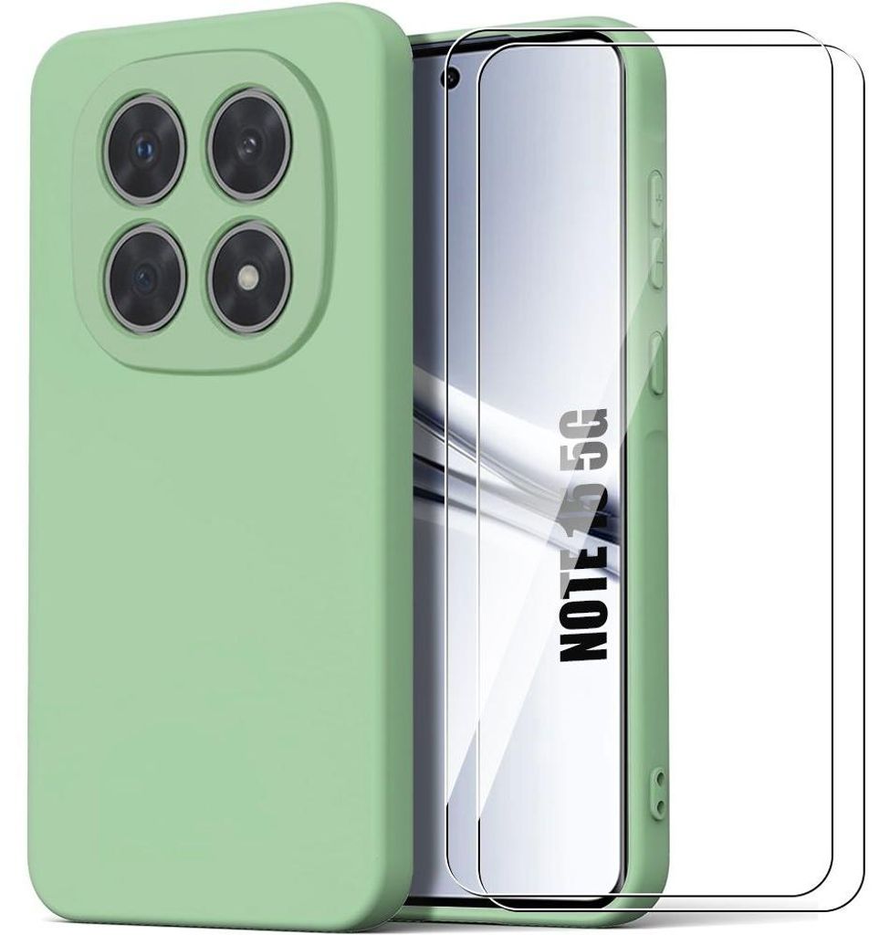 Coque + 2 Verres Trempés pour Xiaomi Redmi Note 15 5G/4G, Image du produit 