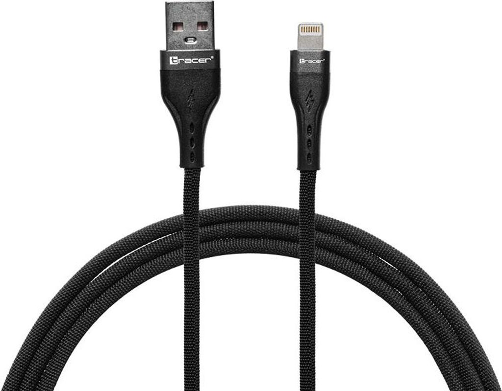 TRACER USB-A-Lightning-Kabel 1 m BK