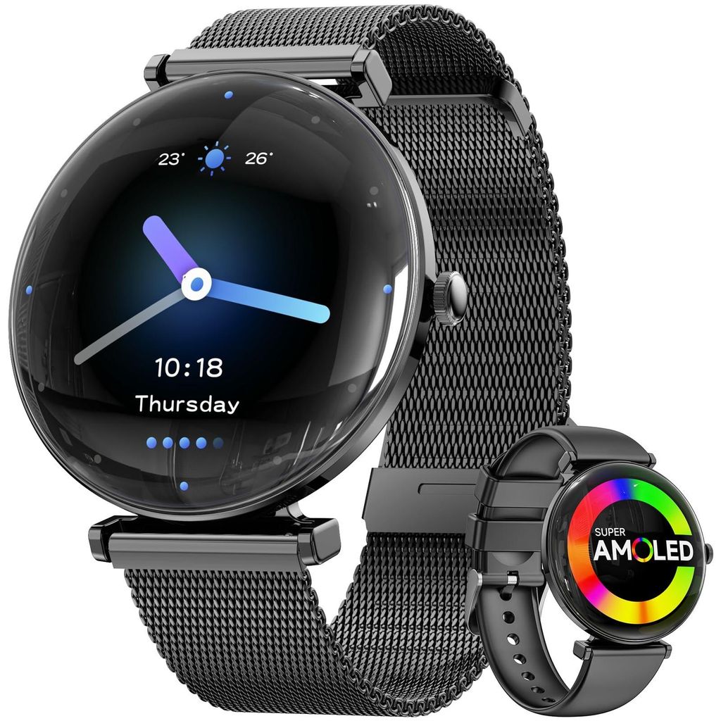 Smartwatch Damen Konvexe Licht Dünn Smartwatch für Damen Produktbild 