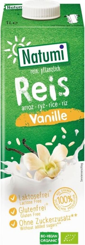 Reisdrink - Vanille 1L Produktbild 