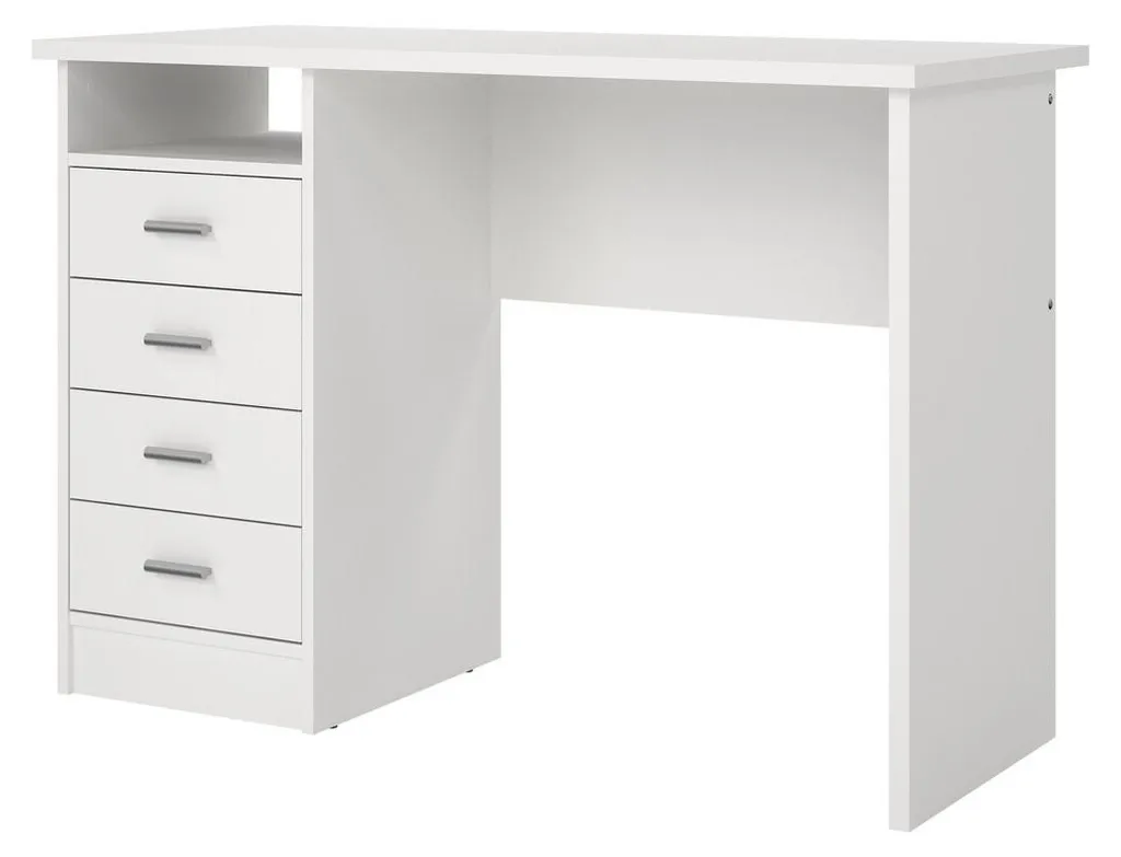 Bureau de travail avec rangements FUNCTION - Table de bureau 110cm chic - 5
