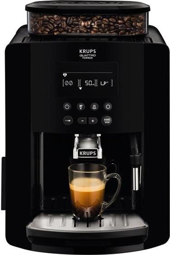 Kaffeeroboter 15 balken schwarz Krups YY3074FD Produktbild 