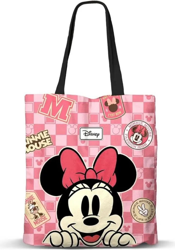 Sac à provisions Disney Minnie Mouse Journey Rose Karactermania One Size