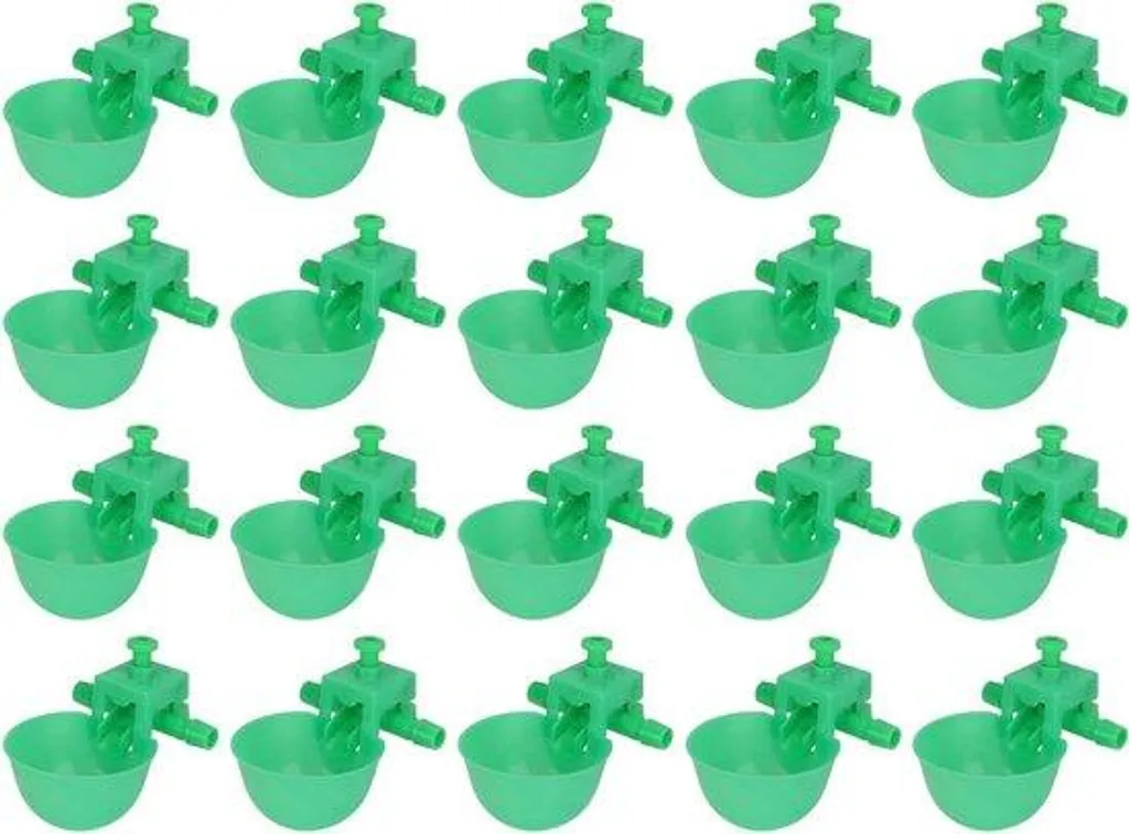Kit abreuvoir automatique oiseaux et volailles - Lot de 20 à installer