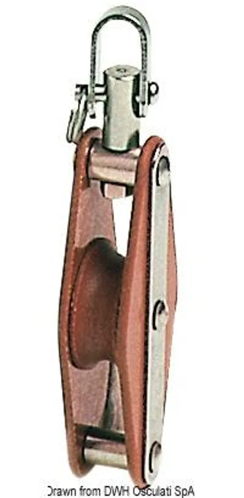 Taquet Simple 12x43mm HYE pour Fixation et Manœuvre sur Pont de Bateau