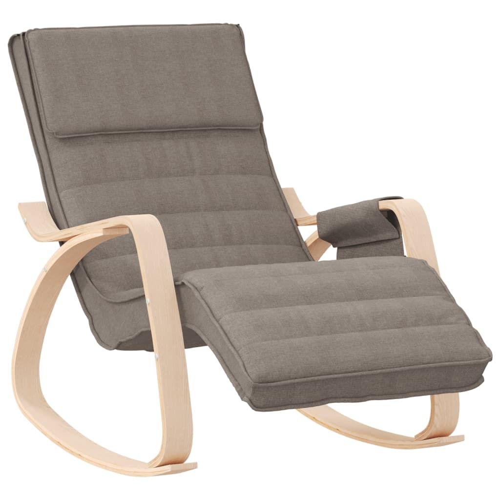 houpací křeslo vidaXL Taupe Fabric Obrázek produktu 