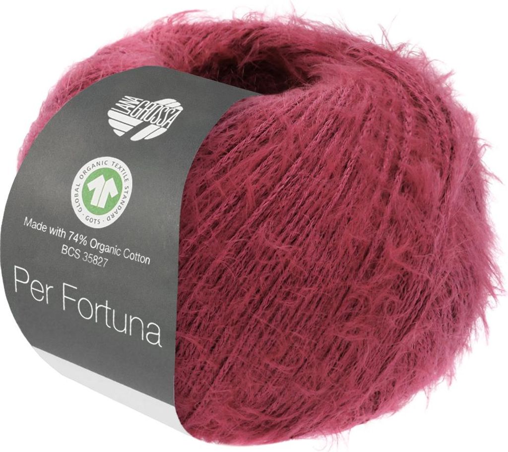 Lana Grossa - Per Fortuna GOTS 0063 himbeer Produktbild 