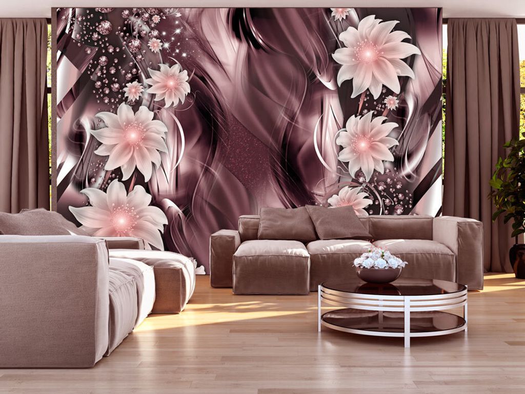 Vlies Fototapete 400x280 cm Tapeten Wandtapete XXL Blumen Natur b-C-0013-a-c