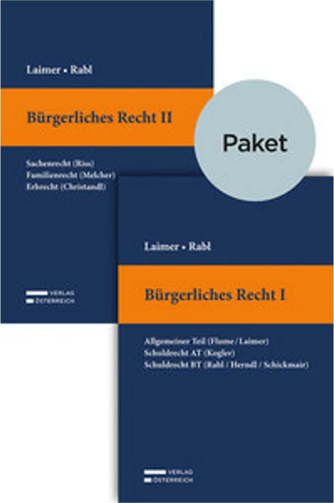 Livre Droit Civil Allemand Bürgerliches Recht Band I et II Coffret