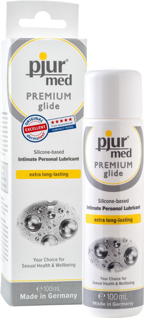 pjur med PREMIUM glide - Medizinisches Gleitgel auf Produktbild 