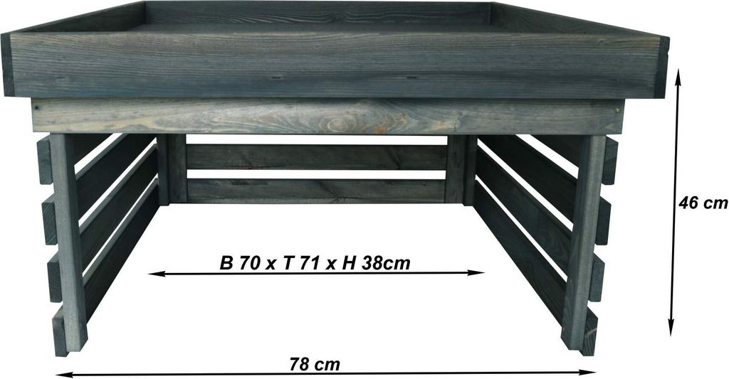 Rasenmäher Roboter Garage mit Dachbegrünung 74-216 Produktbild 5