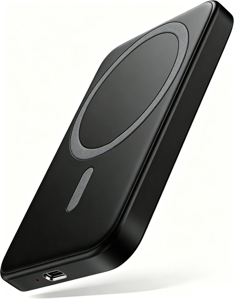 Powerbank, Magnetische Powerbank, 5000mAh Kabellose Produktbild 