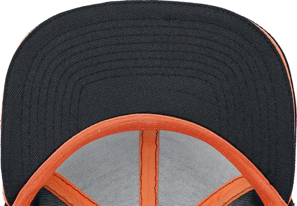 Regalo Idea: Cappellino Naruto Konoha Snapback Nero Arancio - 9