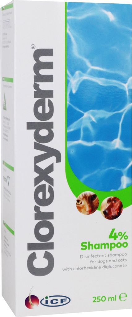 Clorexyderm shampoo 4% ICF 250ml Immagine del prodotto 