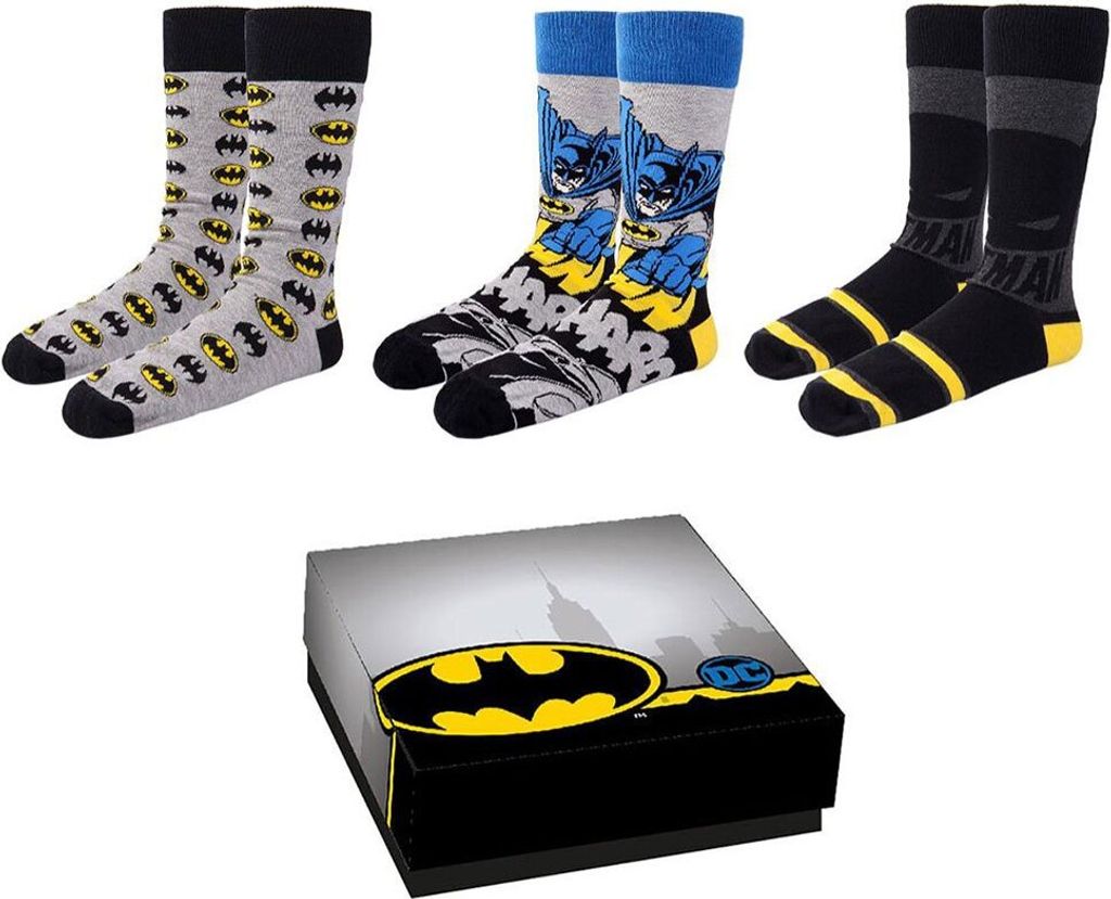Cerda Group Batman Socks Multicoloured EU 36-41 Man Zdjęcie produktu 