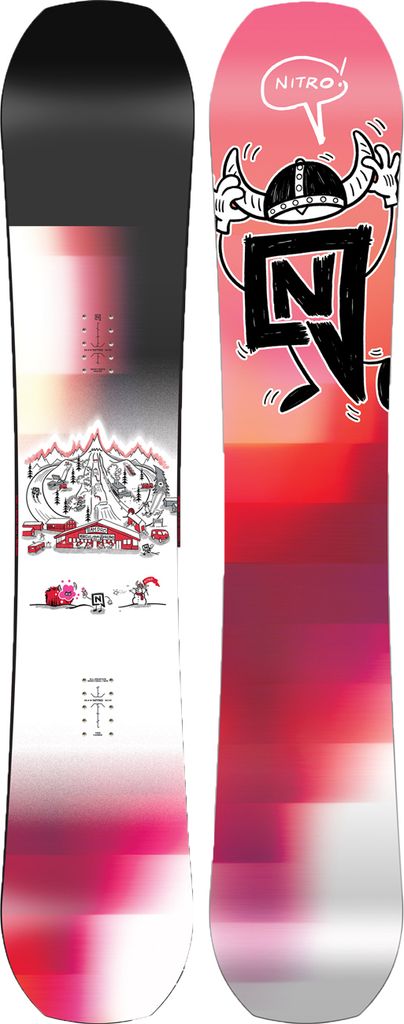 Nitro Kinder All Mountain Snowboard FUTURE TEAM PRO MK, Größe:147, Farben:board