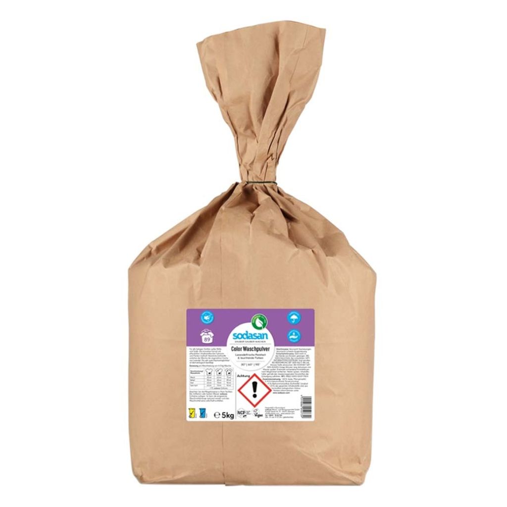 Sodasan Color Waschpulver Lavendel 5kg (1er Pack) Produktbild 