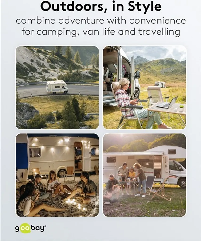 Câble de camping CEE 10 mètres robuste avec prise 16A pour extérieur - 17