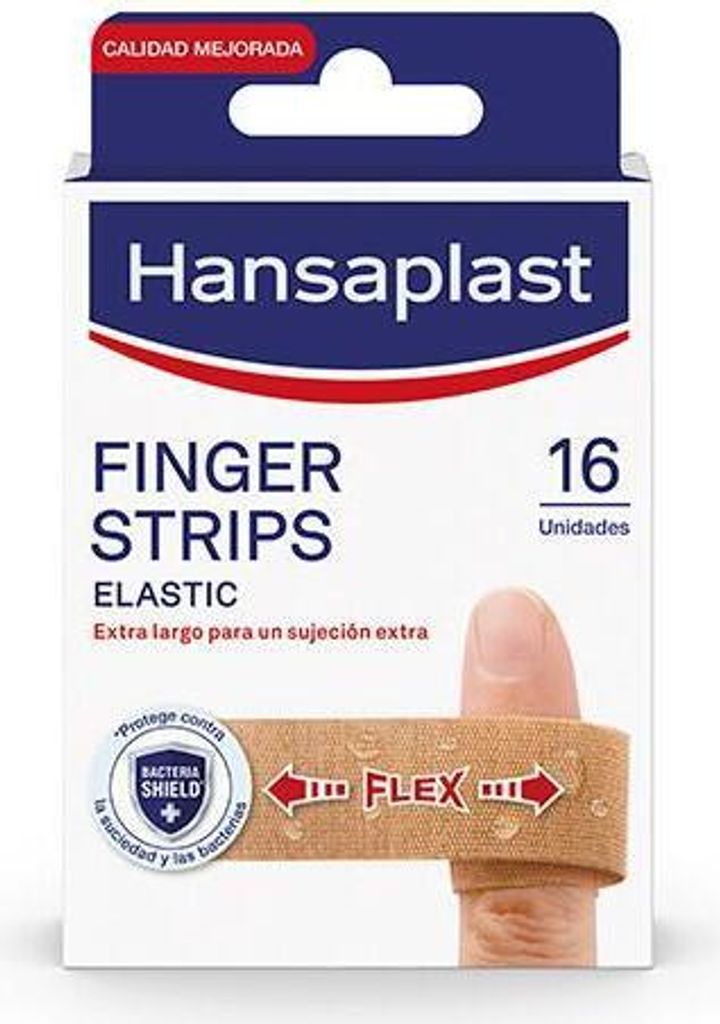 Hansaplast Finger Strips elastické náplasti na prsty 16 Obrázek produktu 