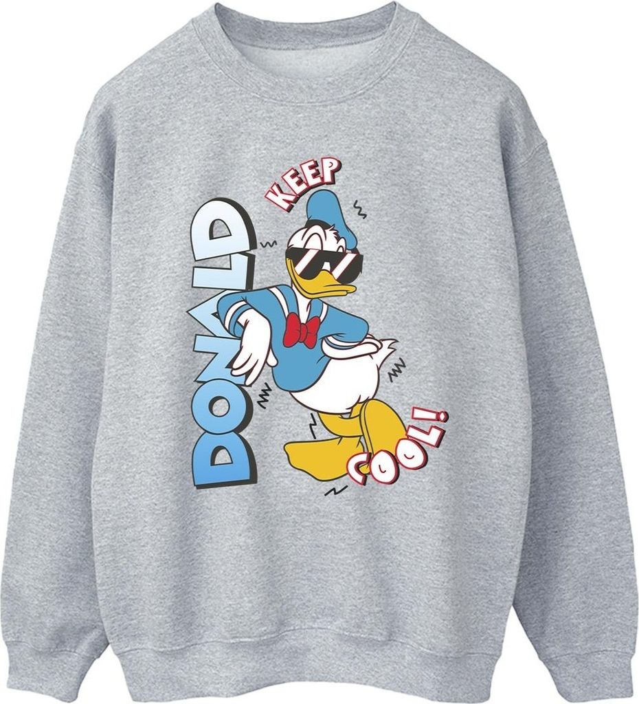 Disney - "Donald Duck Cool" Sweatshirt für Herren BI39383 (XL) (Grau)