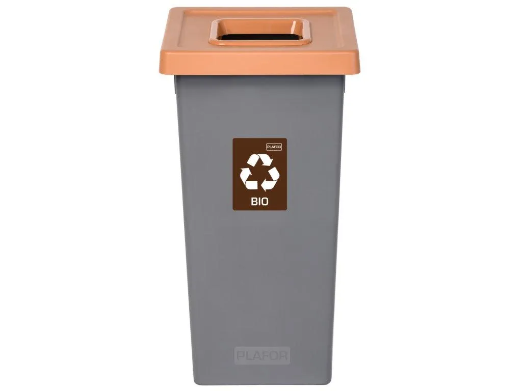 Grande poubelle de cuisine 53L FIT BIN Igotrend pour tri sélectif efficace