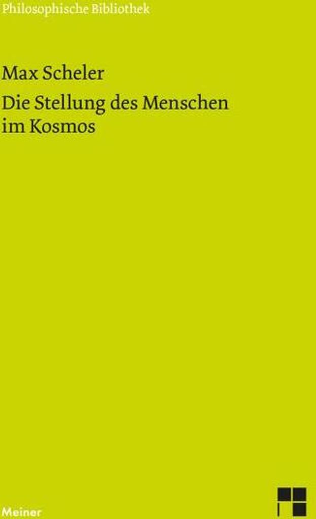 Die Stellung des Menschen im Kosmos