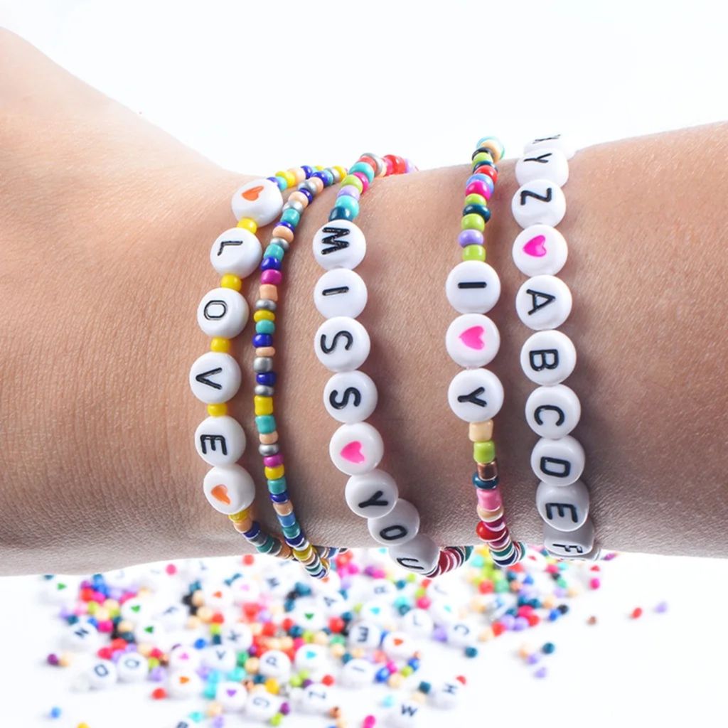 Perlen für Armbänder Halsketten Schmuck Set kreativ DIY Produktbild 12