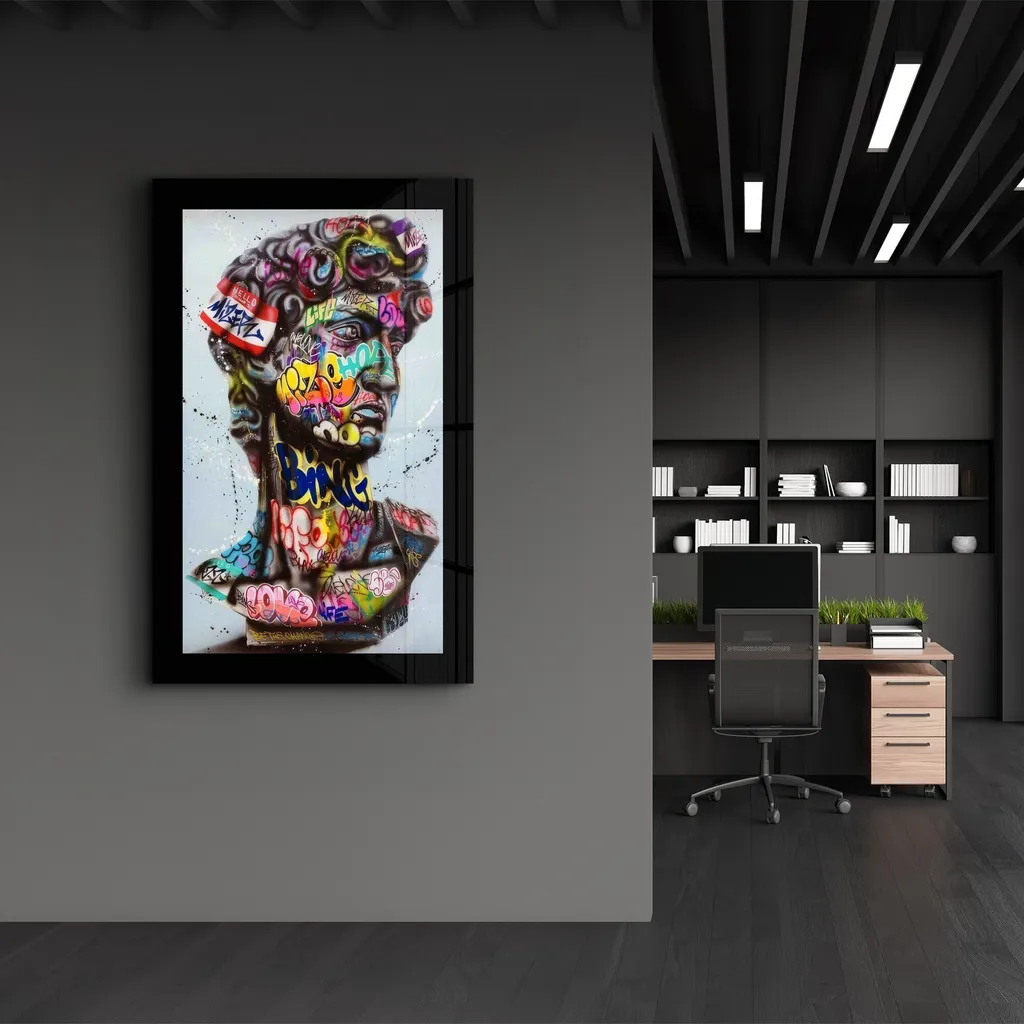 Wallity SPR-1134 46x72 - Quadro in Vetro per un Home Decor Pop
