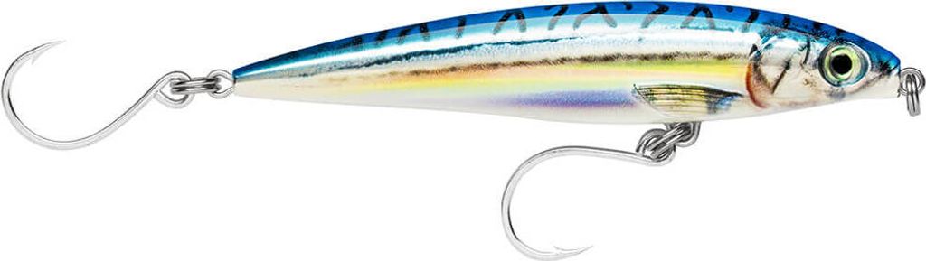 Rapala X-Rap Long Cast Shallow - Meereswobbler, Farbe:Blue Mackerel, Länge / Gewicht / Hakengröße / Lauftiefe:12cm / 36g / Gr. 3/0 / 0.3m-0.6m