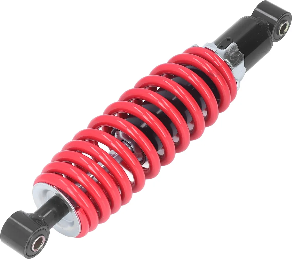 Amortisseur arrière réglable 350mm pour moto et VTT tout-terrain - Noir