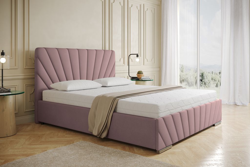 Polsterbett RAY - Komfortbett mit Stauraum, Doppelbett,
