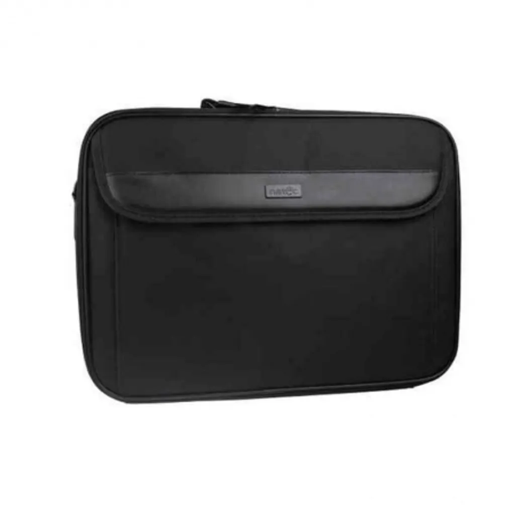 NATEC Antelope Sacoche PC Portable 17,3 Pouces Mallette Noire Classique