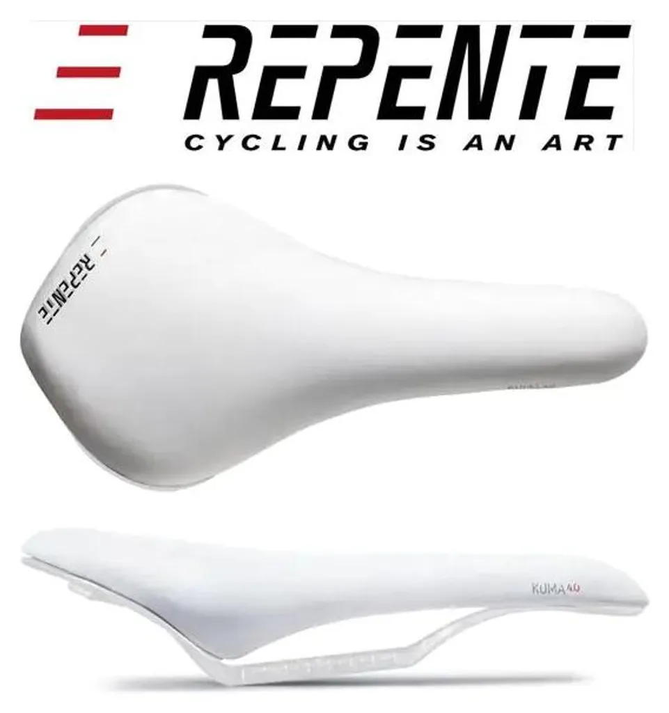 Selle Repente Kuma 4.0 blanc idéale pour longues sorties et endurance