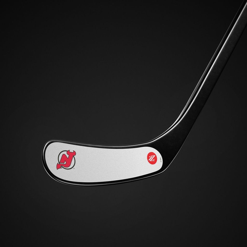 Rezztek Klingenband Doublepack NHL (2 Paare), Senior, weiß, New Jersey Devils