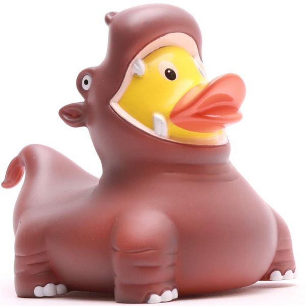 Badetier Nilpferd Vinyl 10,5 cm