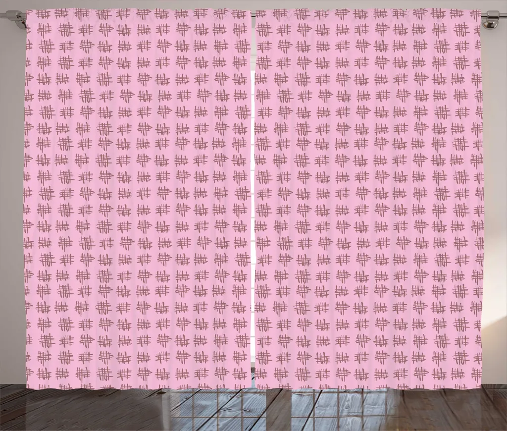 Rideaux rustiques universels 280x225 cm pour cacher le vis-à-vis