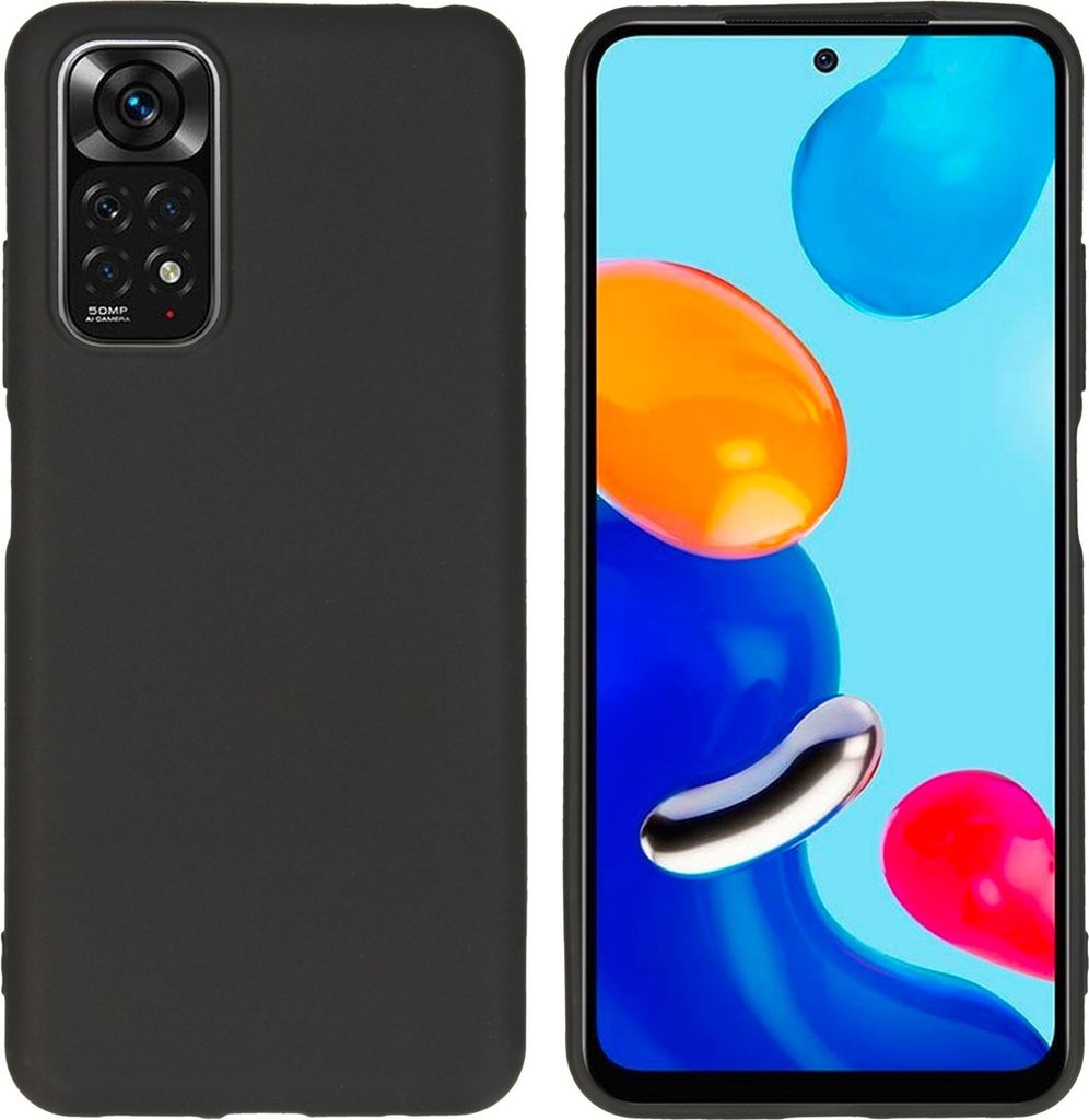 imoshion TPU Color Cover Xiaomi Redmi Note 11 (4G) / Note 11S (4G) - Schwarz