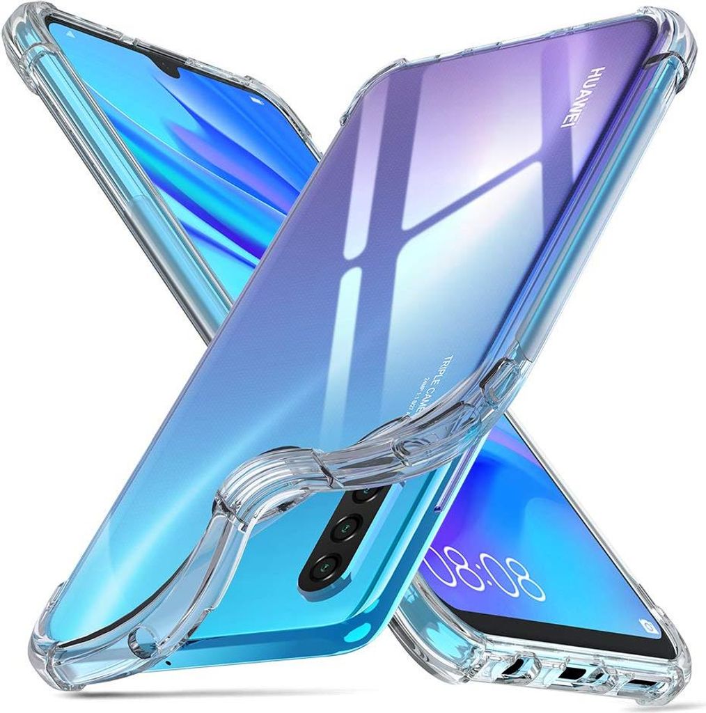 Hülle für Huawei P30 LITE - Stoßfeste Transparent Handyhülle Kratzfest Schutzhülle Ultra Dünn Phonillico