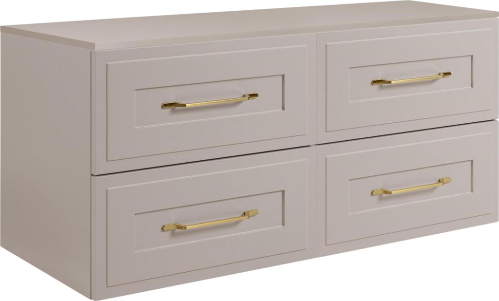 RODAN | Mobile da bagno 160 cm - Cashmere - Pensile - con 4 Immagine del prodotto 