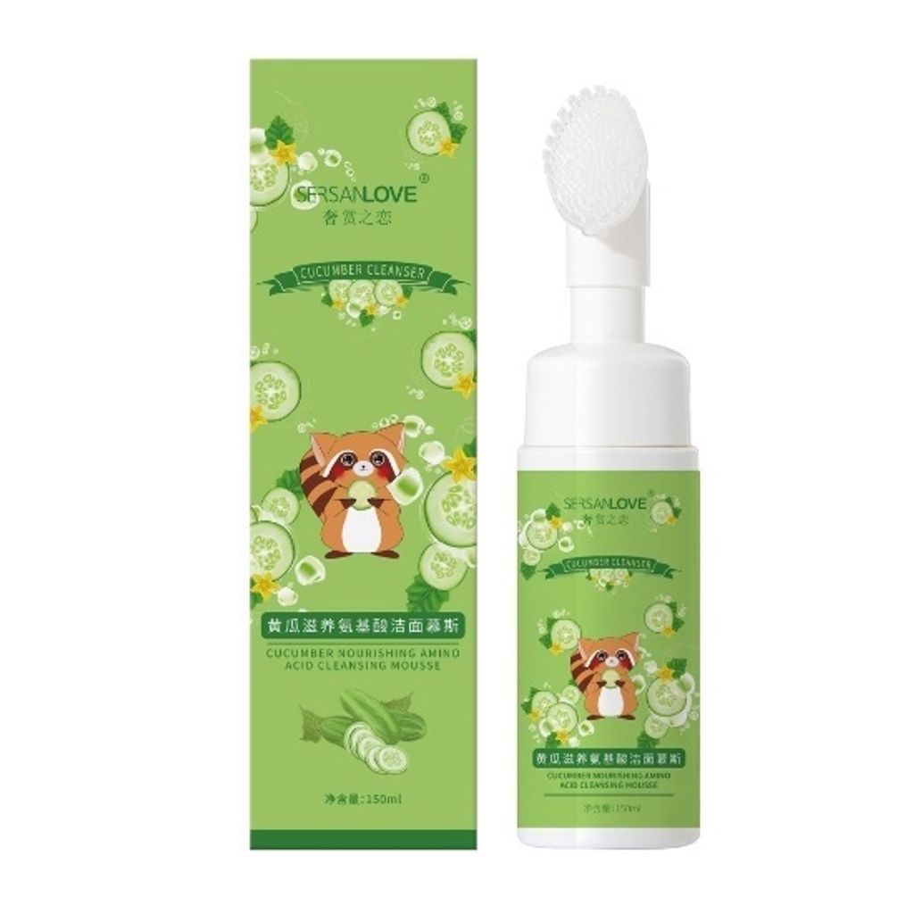 SersanLove Cucumber Extract Face Wash Foam 150ml
