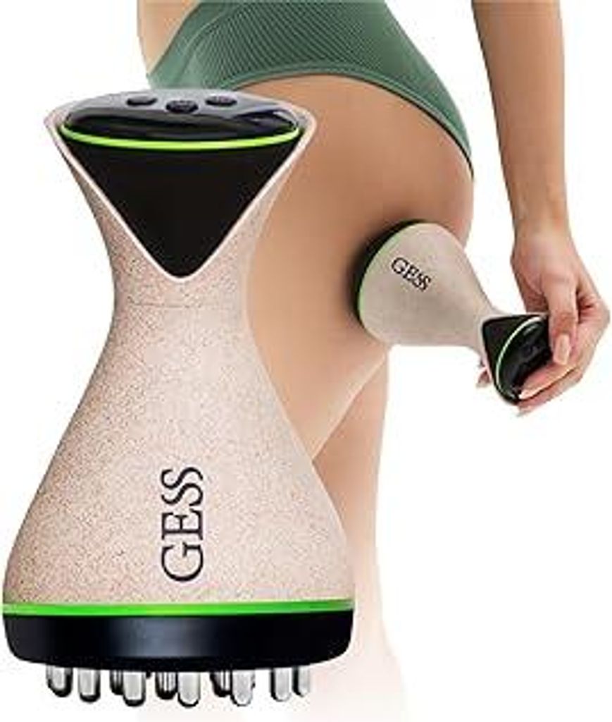 GESS 3in1 Anti-Cellulite Gerät, EMS-Massagegerät mit Infrarotheizung und Vibrationsmassage, Körpermassagegerät, Cellulite-Entferner, Hautstraff...