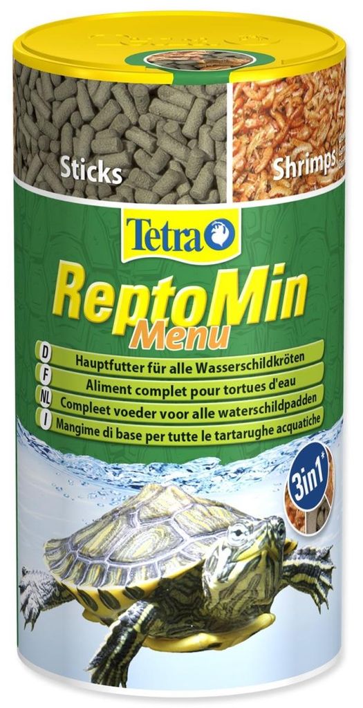 Tetra ReptoMin Menu, Želva, Univerzální, 250 ml, 44 g Obrázek produktu 