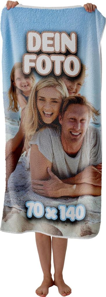 Personalizovaný uterák 70×140 cm s vlastnou fotografiou a Obrázok produktu 