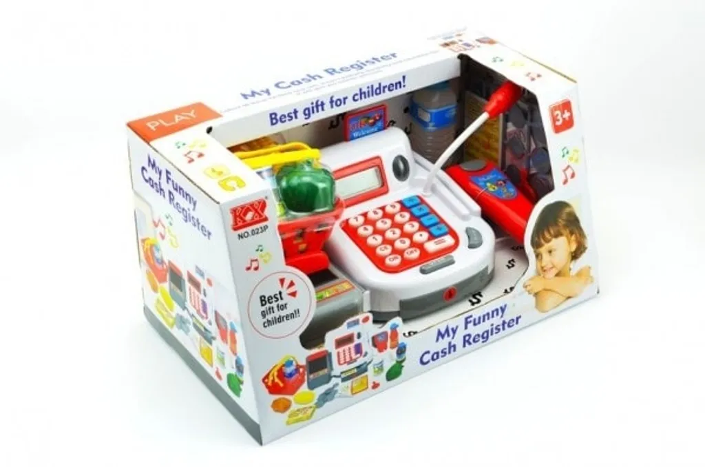 Caisse enregistreuse Teddies 30cm robuste et interactive pour le plaisir - 11