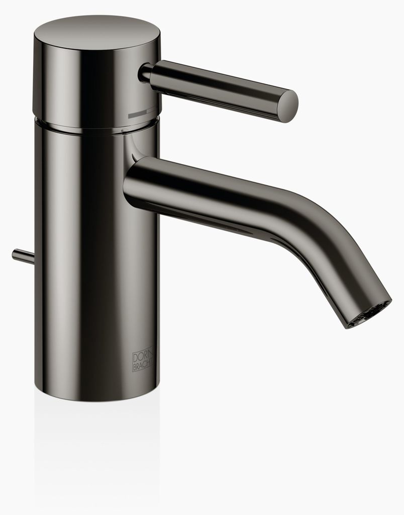 Dornbracht META Waschtisch-Einhandbatterie mit Ablaufgarnitur, Ausladung 125mm, Armaturenhöhe 133mm, 33501660-19